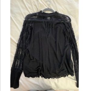 Black Lace Top